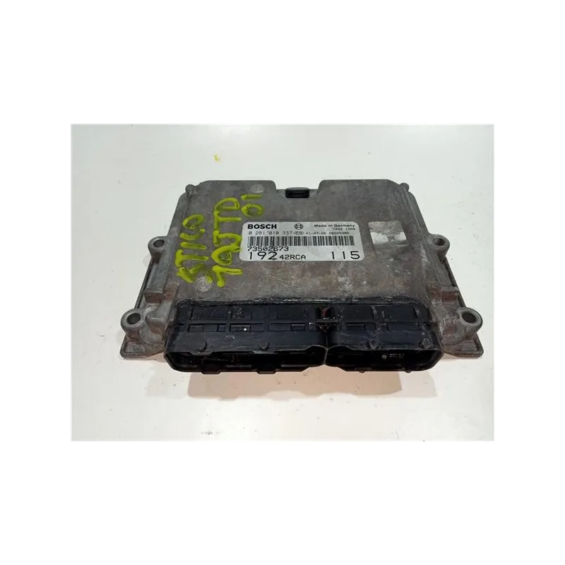 Recambio de centralita inyeccion para fiat stilo (192) multi wagon (2003) 1.9 jtd referencia OEM IAM 0281010337  