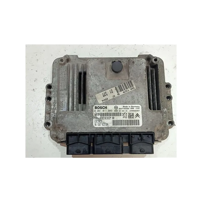 Recambio de centralita inyeccion para peugeot 206 (1998) 1.4 hdi eco 70 referencia OEM IAM 0281011089 1039S02957  
