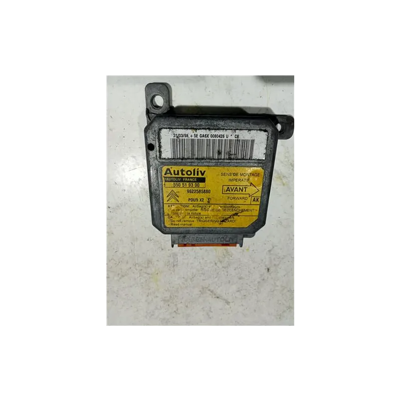 Recambio de centralita airbag para citroën xantia berlina (1993) 1.9 turbo d referencia OEM IAM 550519300  