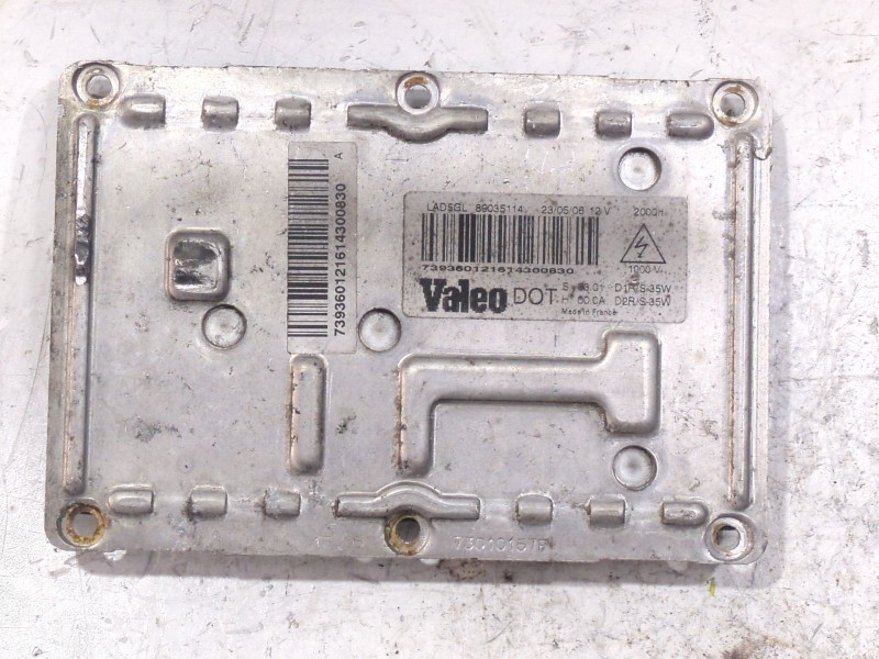 Recambio de centralita xenon para peugeot 607 (9d, 9u) 3.0 v6 24v referencia OEM IAM 89035114  