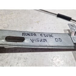 Recambio de mecanismo elevalunas delantero derecho para honda civic vi hatchback (eu_, ep_) 1.6 i referencia OEM IAM   