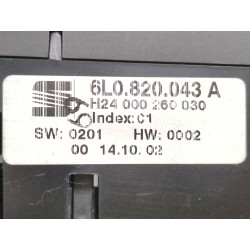 Recambio de mando climatizador para seat ibiza iii (6l1) 1.9 tdi referencia OEM IAM 6L0820043A  