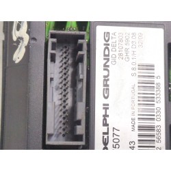 Recambio de pantalla multifuncion para opel zafira 1.7 cdti referencia OEM IAM 13275077  