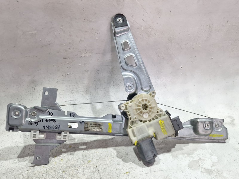 Recambio de mecanismo elevalunas delantero derecho para peugeot 5008 (0u_, 0e_) 1.6 hdi referencia OEM IAM 9682808880  