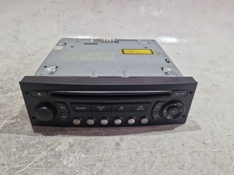 Recambio de sistema audio / radio cd para peugeot 307 (3a/c) 1.6 hdi referencia OEM IAM BP403751358080  