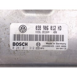 Recambio de centralita inyeccion para seat leon (1m1) 1.9 tdi referencia OEM IAM 038906012HD  