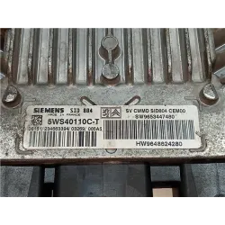 Recambio de centralita inyeccion para citroën c3 (2002) hdi referencia OEM IAM 5WS40110CT SW9653447480  