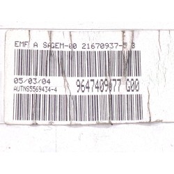 Recambio de pantalla multifuncion para citroën xsara 2.0 hdi referencia OEM IAM 216543008  