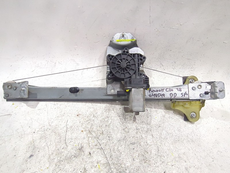 Recambio de mecanismo elevalunas delantero derecho para renault clio iv 1.5 dc 90 cv referencia OEM IAM 128001471B  