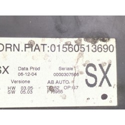 Recambio de mando climatizador para alfa romeo 147 (190)(2000) 1.9 jtdm 16v referencia OEM IAM 01560513690  