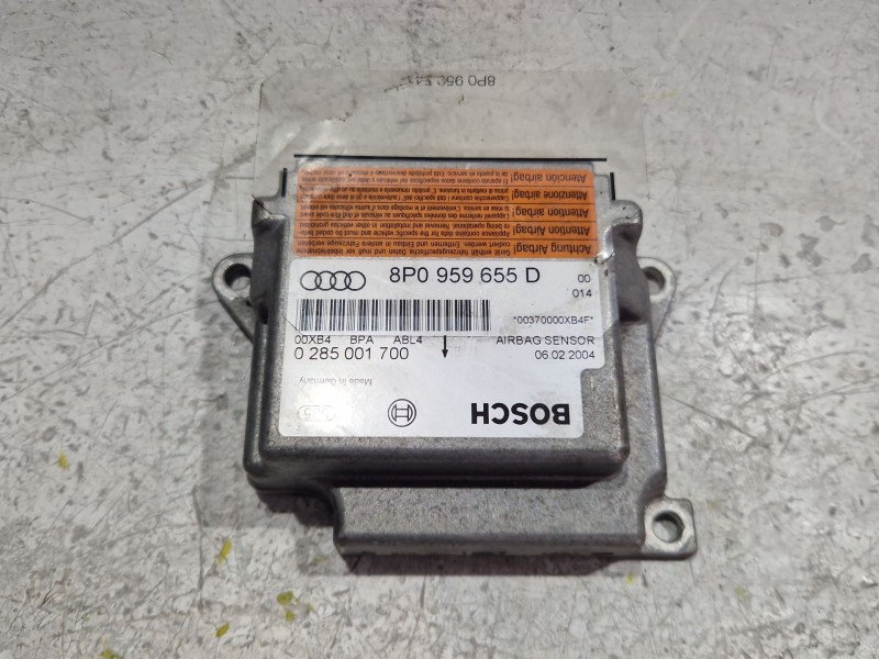 Recambio de centralita airbag para audi a3 (8p1) 2.0 tdi 16v referencia OEM IAM 8P0959655D  