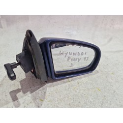 Recambio de retrovisor derecho para hyundai pony (x2)(1992) 1.5 referencia OEM IAM 011022002  