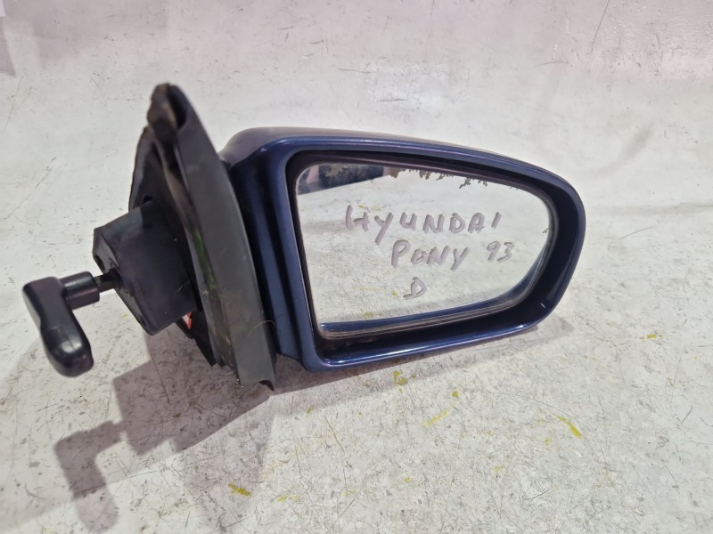 Recambio de retrovisor derecho para hyundai pony (x2)(1992) 1.5 referencia OEM IAM 011022002  