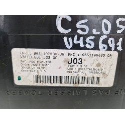 Recambio de caja reles / fusibles para citroën c5 berlina hdi (dcrhzb, dcrhze) referencia OEM IAM 9651196880  