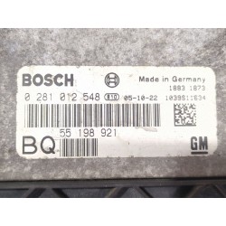 Recambio de centralita inyeccion para opel astra h (a04) 1.9 cdti 16v (l48) referencia OEM IAM 0281012548  