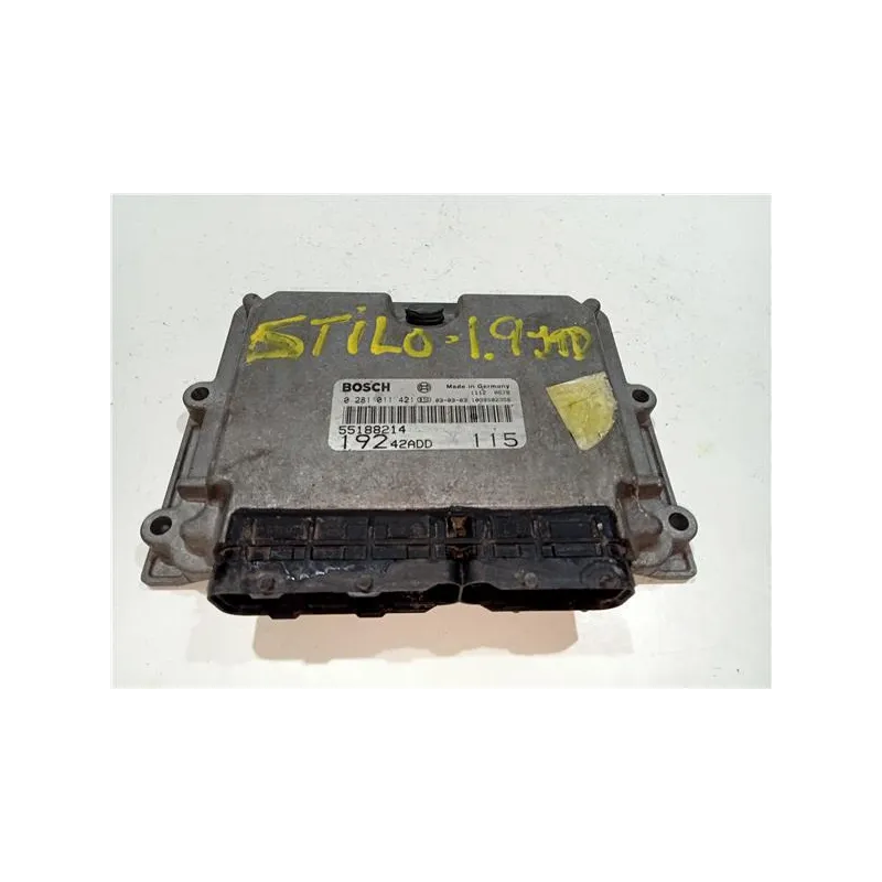 Recambio de centralita inyeccion para fiat stilo (192) multi wagon (2003) 1.9 jtd referencia OEM IAM 0281011421  