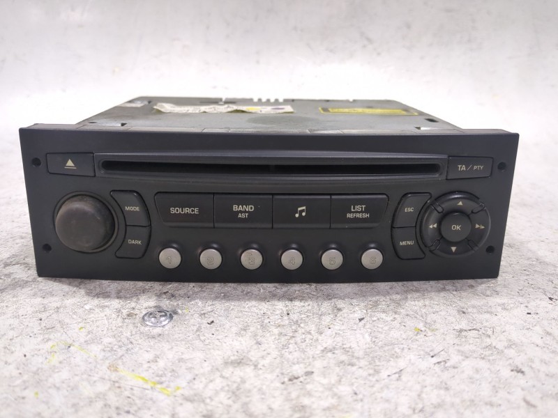 Recambio de sistema audio / radio cd para citroën c4 berlina 16v referencia OEM IAM 7643134392  