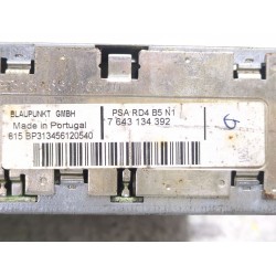 Recambio de sistema audio / radio cd para citroën c4 berlina 16v referencia OEM IAM 7643134392  