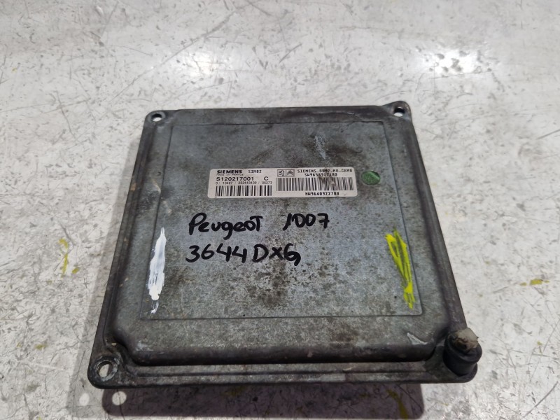 Recambio de centralita inyeccion para peugeot 1007 (km_) 1.6 16v referencia OEM IAM S120217001C  