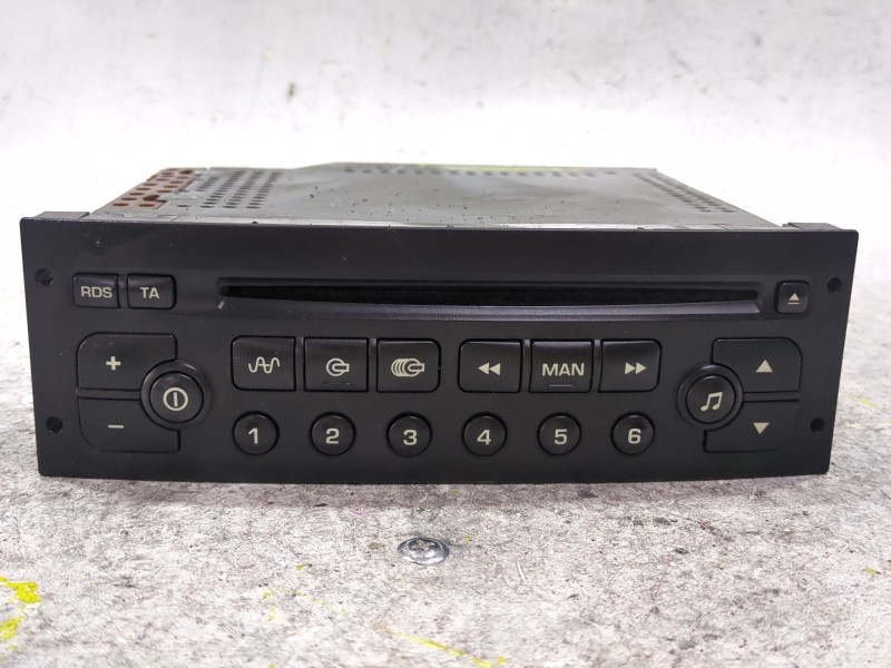 Recambio de sistema audio / radio cd para peugeot 1007 (km_) 1.4 hdi referencia OEM IAM 96545978  