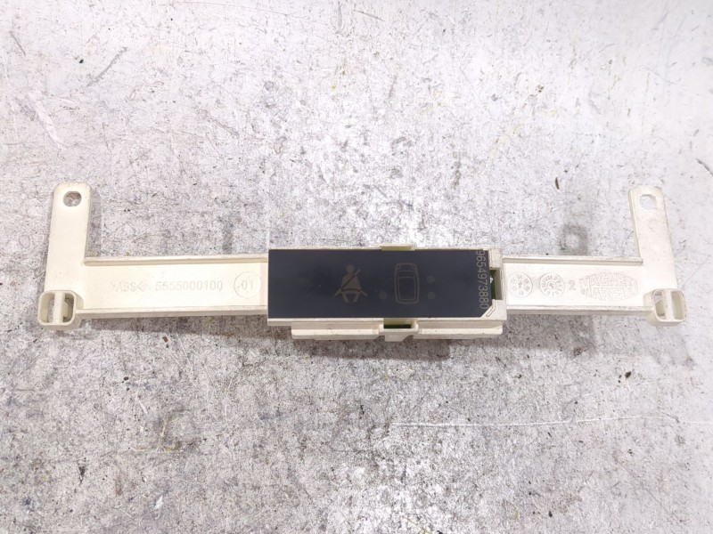 Recambio de testigo cinturon para peugeot 1007 (km_) 1.4 hdi referencia OEM IAM 9654973880  