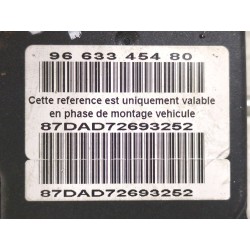 Recambio de nucleo abs para citroën c4 coupé (la_) 1.4 16v referencia OEM IAM 9663345480  