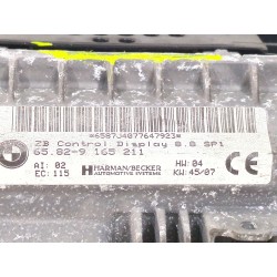 Recambio de cuadro completo para bmw 7 (e65, e66, e67) 730 ld referencia OEM IAM 65829165211  