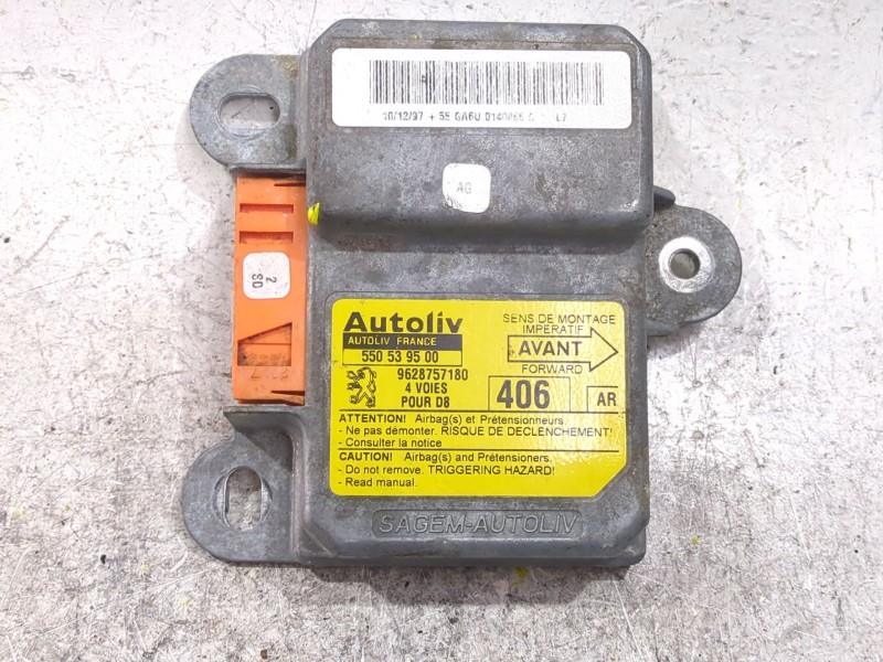 Recambio de centralita airbag para peugeot 406 (8b) 2.1 td 12v referencia OEM IAM 550539500  