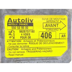 Recambio de centralita airbag para peugeot 406 (8b) 2.1 td 12v referencia OEM IAM 550539500  