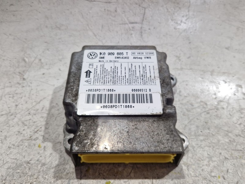 Recambio de centralita airbag para volkswagen golf v (1k1) 1.9 tdi referencia OEM IAM 1K0909605T  
