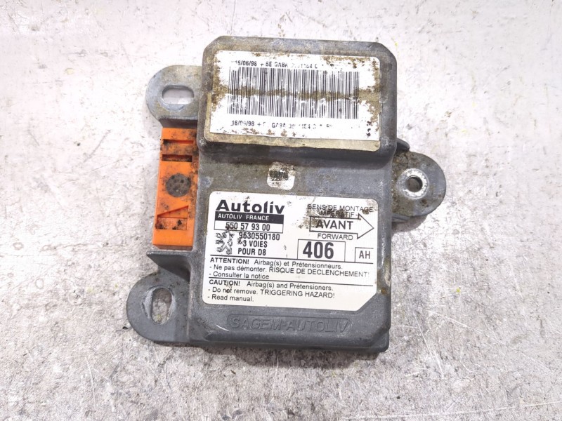 Recambio de centralita airbag para peugeot 406 (8b) 1.8 16v referencia OEM IAM 550579300  