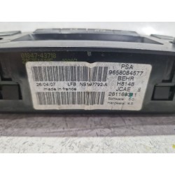 Recambio de mando climatizador para citroën c4 i (lc_) 1.6 hdi referencia OEM IAM 9658084577  