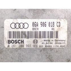 Recambio de centralita inyeccion para audi a3 (8l1) 1.8 referencia OEM IAM 0261204993  