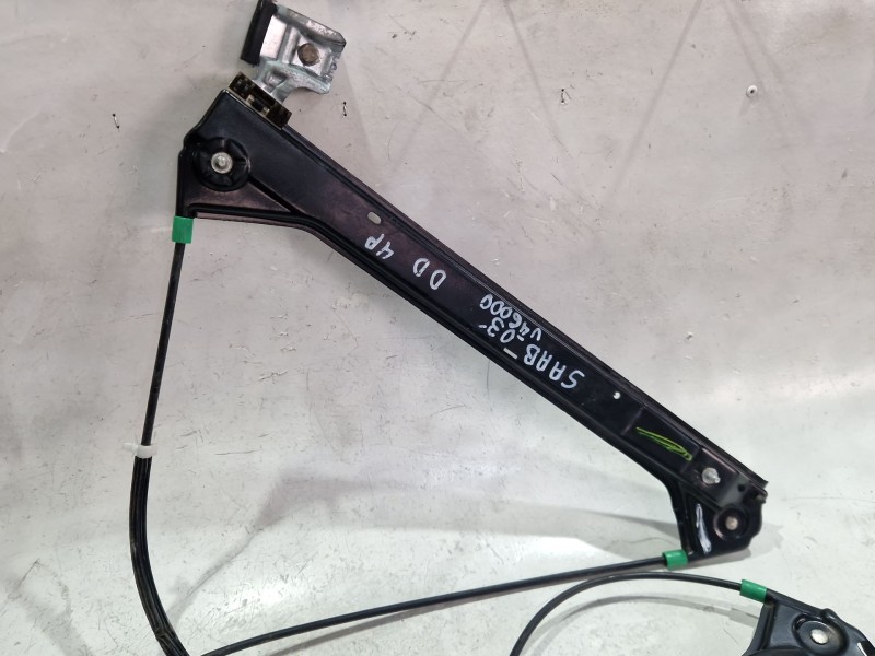 Recambio de mecanismo elevalunas delantero derecho para saab 9-3 berlina (2003) 1,8t referencia OEM IAM   