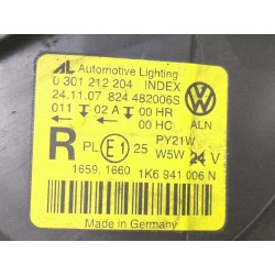 Recambio de faro delantero derecho para volkswagen golf v (1k1) 1.6 referencia OEM IAM 1K6941006N  