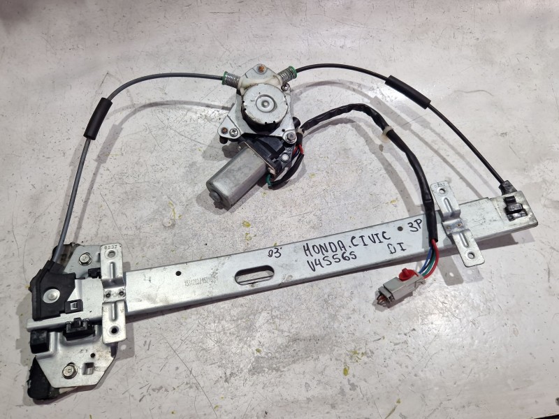 Recambio de mecanismo elevalunas delantero izquierdo para honda civic vi hatchback (eu_, ep_) 1.6 i referencia OEM IAM   