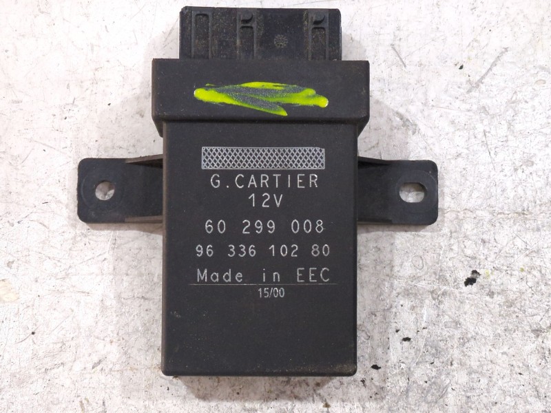 Recambio de caja precalentamiento para peugeot 206 hatchback (2a/c) 1.9 d referencia OEM IAM 9633610280  