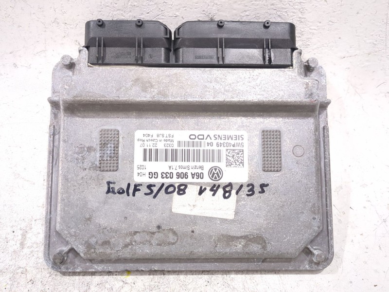 Recambio de centralita inyeccion para volkswagen golf v (1k1) 1.6 referencia OEM IAM 06A906033GG  