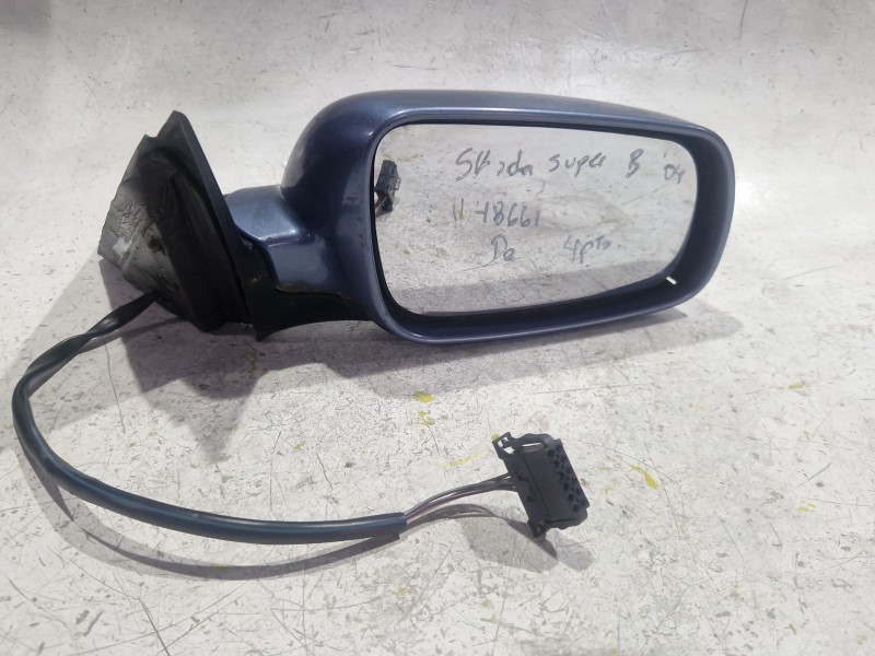 Recambio de retrovisor derecho para skoda superb i (3u4) 1.9 tdi referencia OEM IAM e1020479  