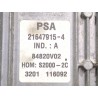 Recambio de centralita inyeccion para citroën xsara berlina (1997) 1.4 i referencia OEM IAM 9647498080  