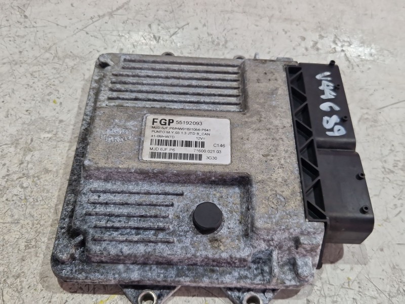 Recambio de centralita inyeccion para fiat ii punto (188) berlina (1999) 1.3 jtd 16v referencia OEM IAM FGP55192093  