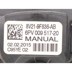 Recambio de potenciometro pedal para ford fiesta vi (cb1, ccn) 1.5 tdci referencia OEM IAM 8V219F836AB  