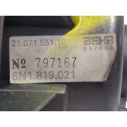 Recambio de motor calefaccion para volkswagen polo iii (6n1) 55 1.4 referencia OEM IAM 6N1819021  