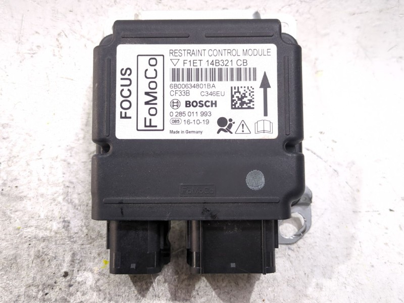 Recambio de centralita airbag para ford focus iii 1.0 ecoboost referencia OEM IAM F1ET14B321CB  