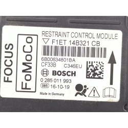 Recambio de centralita airbag para ford focus iii 1.0 ecoboost referencia OEM IAM F1ET14B321CB  