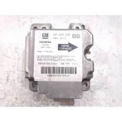 Recambio de centralita airbag para opel corsa b (03.1997) 1.0 base (e) [1,0 ltr. - 40 kw 12v cat (x 10 xe / lw3)] referencia OEM