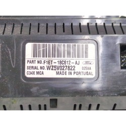 Recambio de mando climatizador para ford focus iii 1.0 ecoboost referencia OEM IAM F1ET18C612AJ  