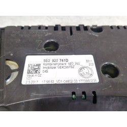 Recambio de cuadro completo para skoda octavia iii combi (5e5, 5e6) 2.0 tdi referencia OEM IAM 5E0920741D  