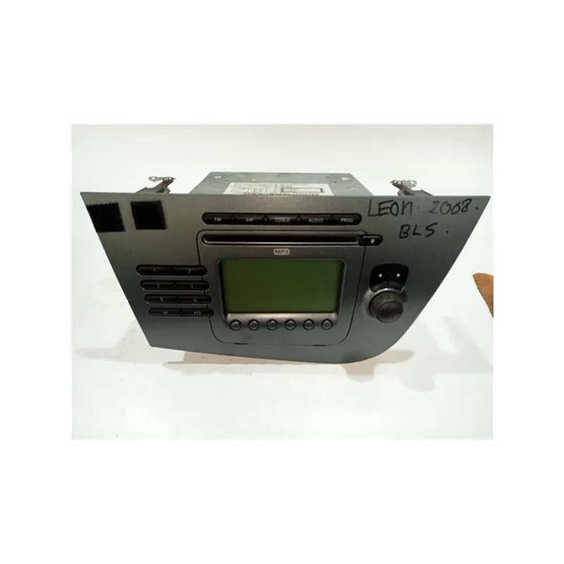 Recambio de radio cd para seat leon (1p1)(05.2005) tdi 16v referencia OEM IAM 1P1035186BN87  