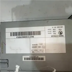 Recambio de radio cd para skoda octavia berlina (1u2)(2001) referencia OEM IAM 1Z0035161A  